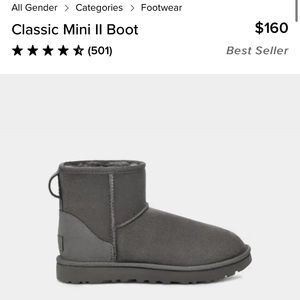 UGG Classic Mini II gray
